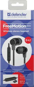 Defender - Vezeték nélküli sztereó headset FreeMotion B660