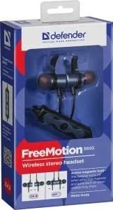 Defender - Vezeték nélküli sztereó headset FreeMotion B685