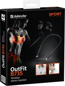 Defender - Vezeték nélküli sztereó headset OutFit B735
