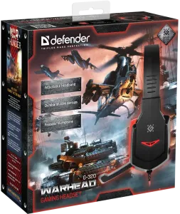 Defender - Gamer fejhallgató Warhead G-320