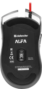 Defender - Vezetékes gamer egér Alfa GM-703L