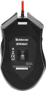 Defender - Vezetékes gamer egér Demoniac GM-540L