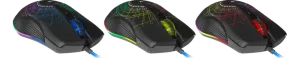 Defender - Vezetékes gamer egér Sirius GM-660L