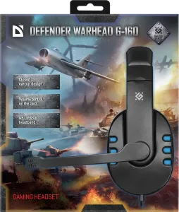 Defender - Gamer fejhallgató Warhead G-160