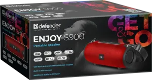 Defender - Hordozható hangszóró Enjoy S900