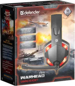Defender - Gamer fejhallgató Warhead G-370
