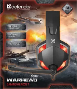 Defender - Gamer fejhallgató Warhead G-370