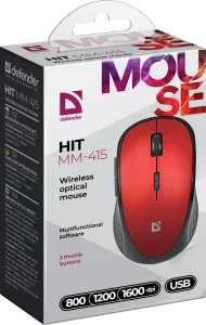 Defender - Vezeték nélküli optikai egér Hit MM-415
