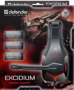 Defender - Gamer fejhallgató Excidium