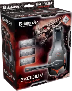 Defender - Gamer fejhallgató Excidium