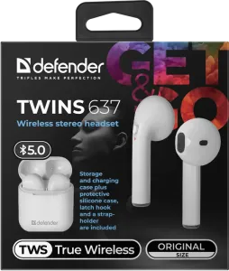 Defender - Vezeték nélküli sztereó headset Twins 637