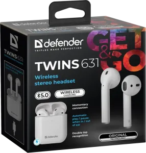 Defender - Vezeték nélküli sztereó headset Twins 631