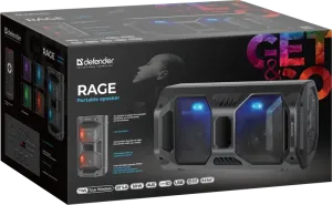 Defender - Hordozható hangszóró Rage