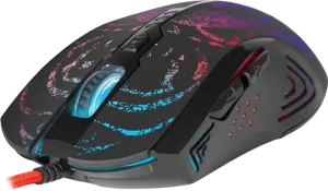 Defender - Vezetékes gamer egér InvokerGM-947