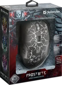 Defender - Vezetékes gamer egér FrostBite GM-043