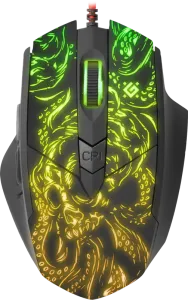 Defender - Vezetékes gamer egér Titan GM-650L