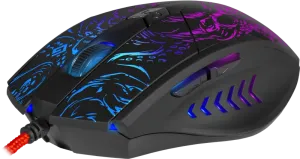 Defender - Vezetékes gamer egér Titan GM-650L