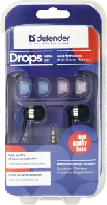 Defender - Fülbe helyezhető fülhallgató Drops MPH-230