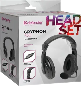 Defender - Headset PC-hez Gryphon 750