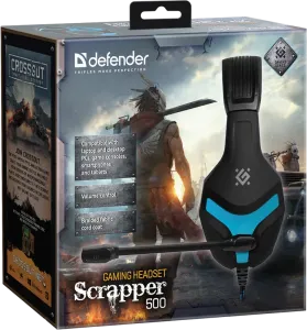 Defender - Gamer fejhallgató Scrapper 500