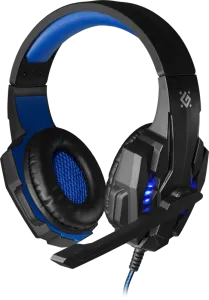 Defender - Gamer fejhallgató Warhead G-390 LED