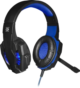 Defender - Gamer fejhallgató Warhead G-390 LED