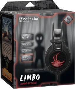 Defender - Gamer fejhallgató Limbo