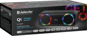 Defender - Hordozható hangszóró Q1