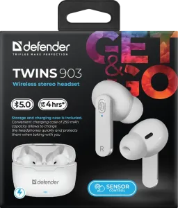 Defender - Vezeték nélküli sztereó headset Twins 903