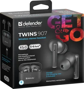 Defender - Vezeték nélküli sztereó headset Twins 907