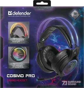 Defender - Gamer fejhallgató Cosmo Pro