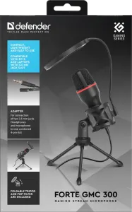 Defender - Gaming stream mikrofon Forte GMC 300