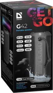 Defender - Hordozható hangszóró G42
