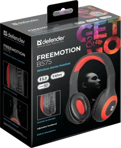 Defender - Vezeték nélküli sztereó headset FreeMotion B575