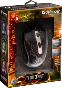 Defender - Vezetékes gamer egér Thunderbolt GM-925