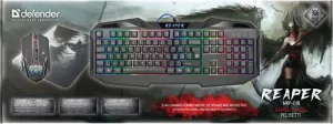 Defender - Gamer szett Reaper MKP-018