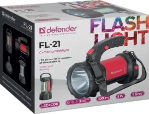 Defender - Kempinglámpa FL-21