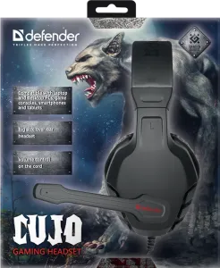 Defender - Gamer fejhallgató Cujo