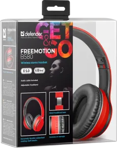 Defender - Vezeték nélküli sztereó headset FreeMotion B580