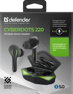 Defender - Vezeték nélküli sztereó headset CyberDots 220