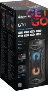 Defender - Hordozható hangszóró G70