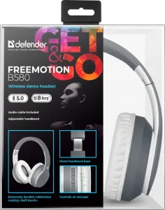 Defender - Vezeték nélküli sztereó headset FreeMotion B580