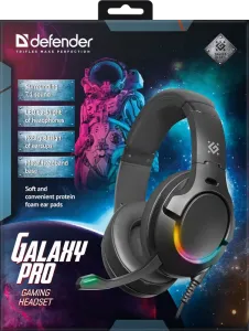 Defender - Gamer fejhallgató Galaxy Pro