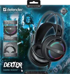 Defender - Gamer fejhallgató Dexter