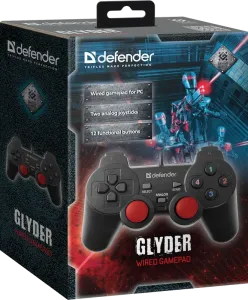 Defender - Vezetékes gamepad Glyder