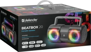 Defender - Hordozható hangszóró Beatbox 20