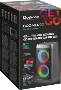 Defender - Hordozható hangszóró Boomer 20