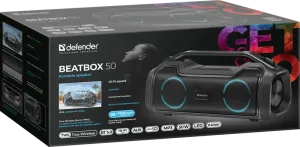 Defender - Hordozható hangszóró Beatbox 50