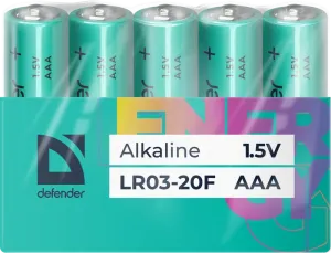 Defender - Alkáli elem LR03-20F