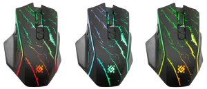 Defender - Vezeték nélküli gamer egér Uran GM-503